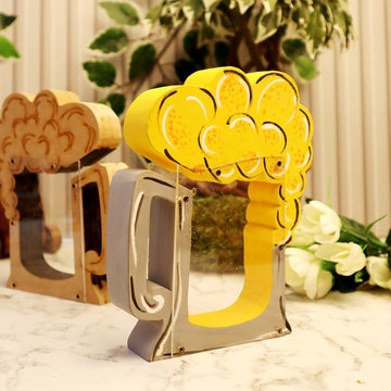 Acrylic Glass Piggy Bank Beer Mug